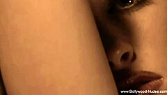 sexy brunette dances nude in her ritual fun session with indian erotic teasing