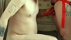 pegging my boyfriend's ass in kitchen, cornfield, and bathroom with ass to mouth part 12