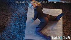 anna claire clouds feels excited undressing her big ass for playboy closeup