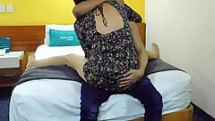 Unsatisfied Wife Dares to Try Ass Shaking in Dress