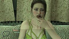 Agnes dominates in theatre of sinners, licking and humiliating!