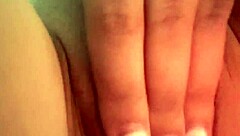 Pretty Amateur Suggests Handjob On Shaved Pussy During Tight Narrow Ass Masturbation Session