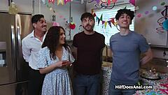 anal gang bang for slutty latina milfs bday
