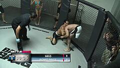 in this quickie, ann marie rios gives blowjob and gets banged in multiple positions