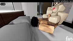 Playing part 13 of the roblox porn game