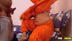 Punjabi Bhabhi's Non-Stop Chudai with Servant Bihaari Ramu in Wild Action