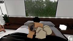 Playing part 13 of the roblox porn game