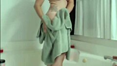 Chubby Teen Showers In Webcam Bathing Scene