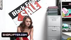 Gorgeous Thief Ellie Eilish Gets Detained And Strip Searched