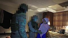 Piper Threesome First Time as Local Working Girl