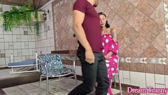 Tranny Isadora Ribeiro's Tasty Ass Makes Him Cum Hard