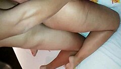 Wife screams during intense orgasms when condom breaks