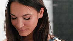 petite milf fulfills milk enema fantasy with curvy lover