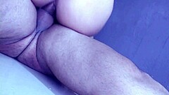 Blonde teen girlfriend rides and creampies friend?