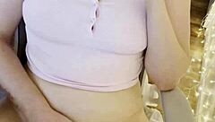 Ever seen a girl orgasm live on video call in front of workers?