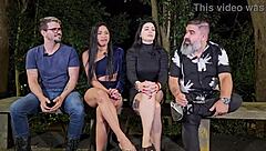 Public Outdoor Scene With Lalla Potira And Bill