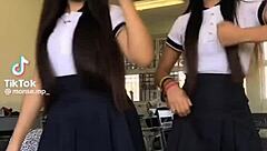 Is This Argentinian Beauty Caught in Street Tease?