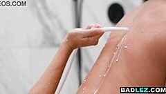 petite milf fulfills milk enema fantasy with curvy lover