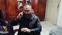 my cuckold friend called me to fuck his wife while he watches her asshole