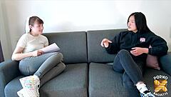 beautiful asian girl feels intense pleasure as she's fucked wildly