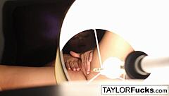 does taylor vixen masturbate in her hotel room?