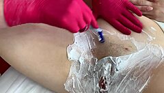 Curious How Sugarnadya Teaches Young 18+ RitaFox to Shave Her Pussy?