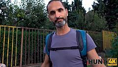 Dirty Girl Trades Passionate Sex for Cash Outdoors