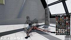 Swordxhime Gallery Enemy Bound In Bondage