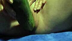 hey, wanna see me play with a cucumber?