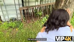 Hunter Fucks Beautiful Shaved Gypsy Girl At Abandoned House