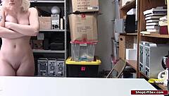 i'm the shoplifter getting disciplined by police in the shop