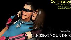 Erotic audio of sucking dick with moaning and dirty talk