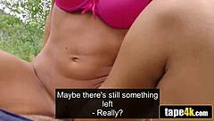 My Hot Brunette Girlfriend Turns Slut for Cash While I Watch