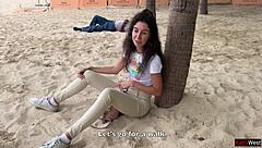 Stole Girl From Cuckold On Public Beach