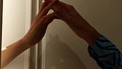 babe asks, 'want interracial lesbian threeway in bathtub?'