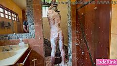 Beautiful cum whore endures total domination!