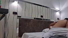 Intense anal riding with spitting and clothes ripped for huge cumshot!