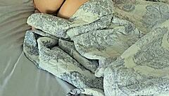 Hot wife rides cock at dawn in passionate creampie.