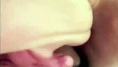 milf says, 'lick my big clit for my birthday' in early morning 69 and fingering