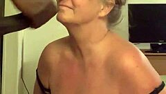Mature Granny Takes BBC Facial Cumshot Surprisingly Well