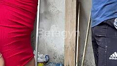 Construction Worker Fucks Married Woman On The Site