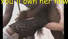 Jennifer Lee, submissive girlfriend, craves her friend's black cock. She needs it badly.