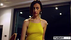 Tushy model always ready for hot anal sex with buttplug and facial 😏