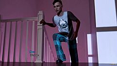 Young 18+ guy scores with babysitter while alone