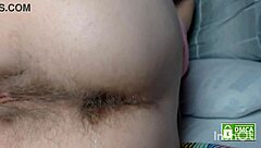 I Feel So Intense Using This Hairy Toy In My Hairy Ass, Ending With Silent Farting