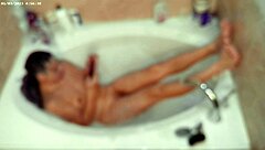 Solo Asian Boy Bubbles In Bath, Feet Fetish Exposed!