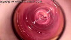 Camera Deep Inside Mia's Tight Creamy Pussy