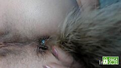 I Feel So Intense Using This Hairy Toy In My Hairy Ass, Ending With Silent Farting