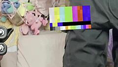 Petite ebony midget fucks on florida couch