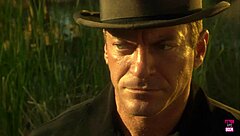 Beautiful brunette with small tits rides strong man doggystyle on boat!